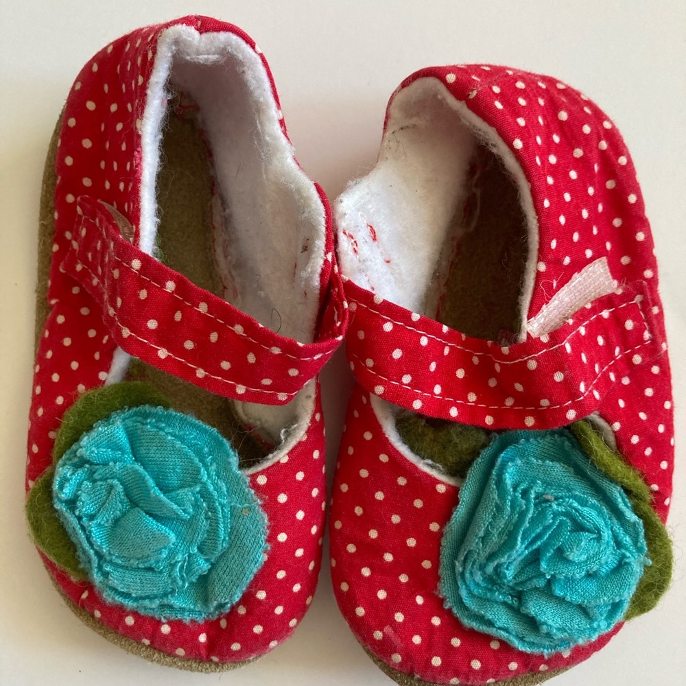 Baby girl booties